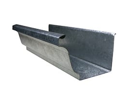 steel seamless gutters
