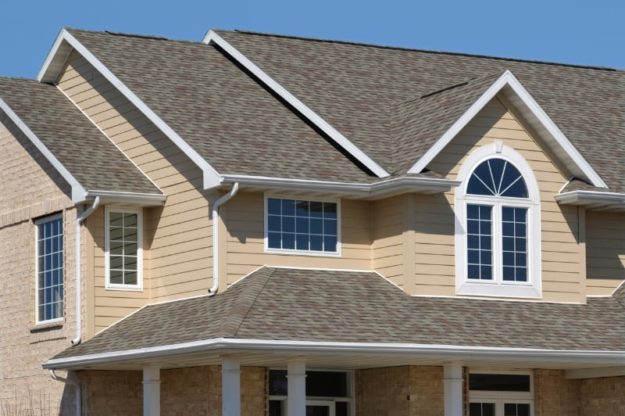 home with seamless gutters in san antonio