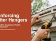 How to Fix Sagging Gutters by Reinforcing Gutter Hangers (Without Replacing Them)